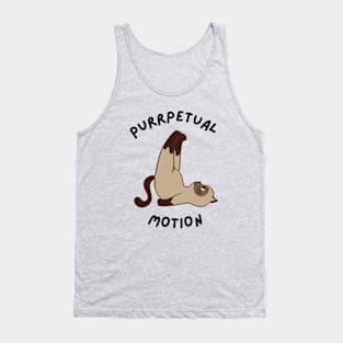 Cat Funny Purrpetual Motion Tank Top